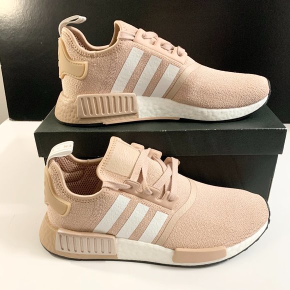 New Adidas Nmd R Womens Ash Pearl 